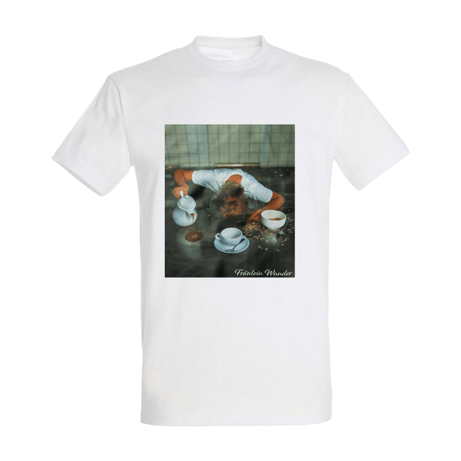 T-Shirt mit Kaffee Aufdruck